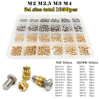 M2M2.5M3M4 1050pcs