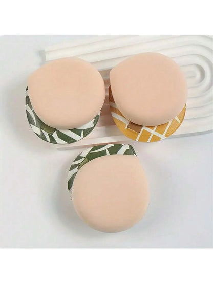 1-10pcs Super Thick Soft Makeup Puffs Large Cotton Velvet Powder Puff Liquid Foundation Sponge Cosmetics Tools Wet Dry Use Puff