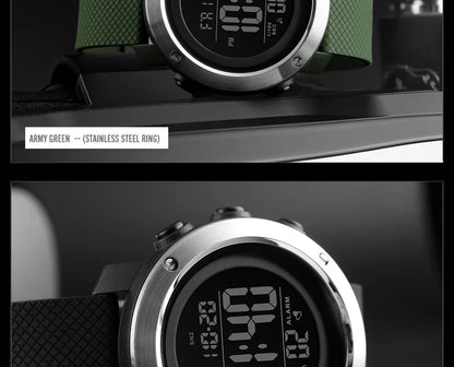 SKMEI 1426 Sports Waterproof Digital Watch for Men Stopwatch Electronic LED Display Mens Wristwatches Reloj Masculino Clock 1416