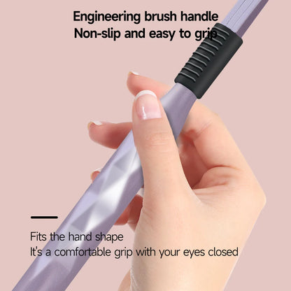 3D Manual Toothbrush 2/4pcs Three sided U-shaped Soft Toothbrush for Comprehensive Oral Cleaning for Adults,Couples, Families