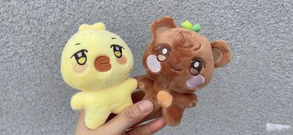 10CM Pop-up Store Doll Keychain ANITEEZ Cartoon Cute Plush Pendant Keyring Bag Accessories Kpop Yunho Yeosang Fans Gifts
