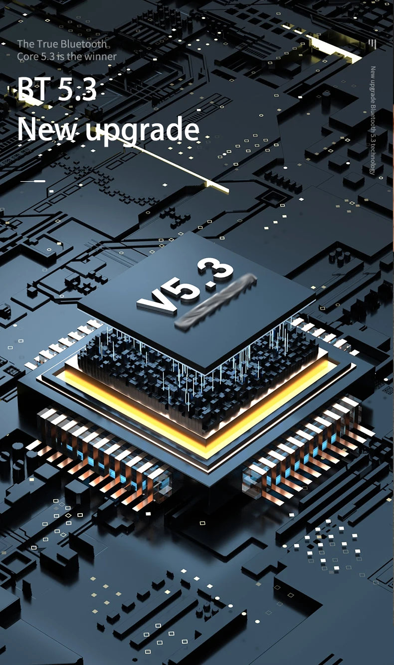 Invisible Headphones TWS Mini Earphones Wireless Bluetooth 5.3 Earbuds with Microphone Noise Reduction In-Ear Headset for Phone