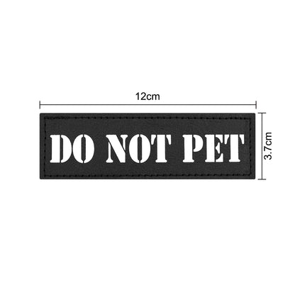 1 Piece Dog Patch for Service Dog Vest Cat Vest Removable Tactical Harness Service Dog Puppy Training Embroidered Patch