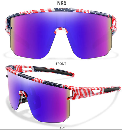 3-8 Years Old Brand Kids Cycling Sunglasses Boys Girls Outdoor Baseball Bike Bicycle Sport Eyewear Youth Gift UV400
