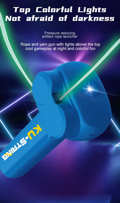 Reduce stress luminous rope outdoor toys  boys games party birthday gifts  juegos de viaje para niños parent-child interaction
