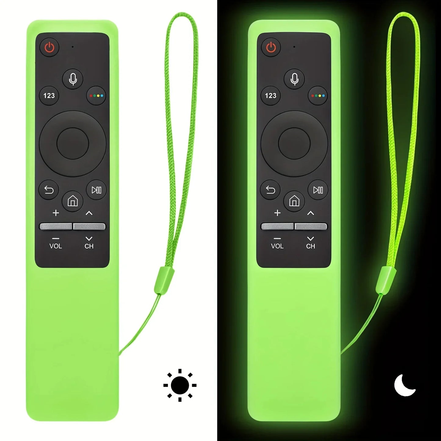 Luminous Protective Silicone Case for Samsung Smart TV Remote Control BN59 Series