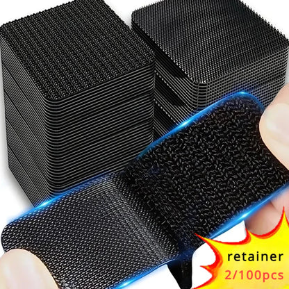 Wholesale Double Sided High Adhesive Fixed Stickers Car Accessories Hook-and-loop Fastener Self-adhesive Attaches Scratch Strap