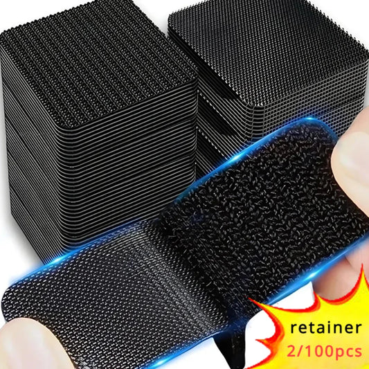 Wholesale Double Sided High Adhesive Fixed Stickers Car Accessories Hook-and-loop Fastener Self-adhesive Attaches Scratch Strap