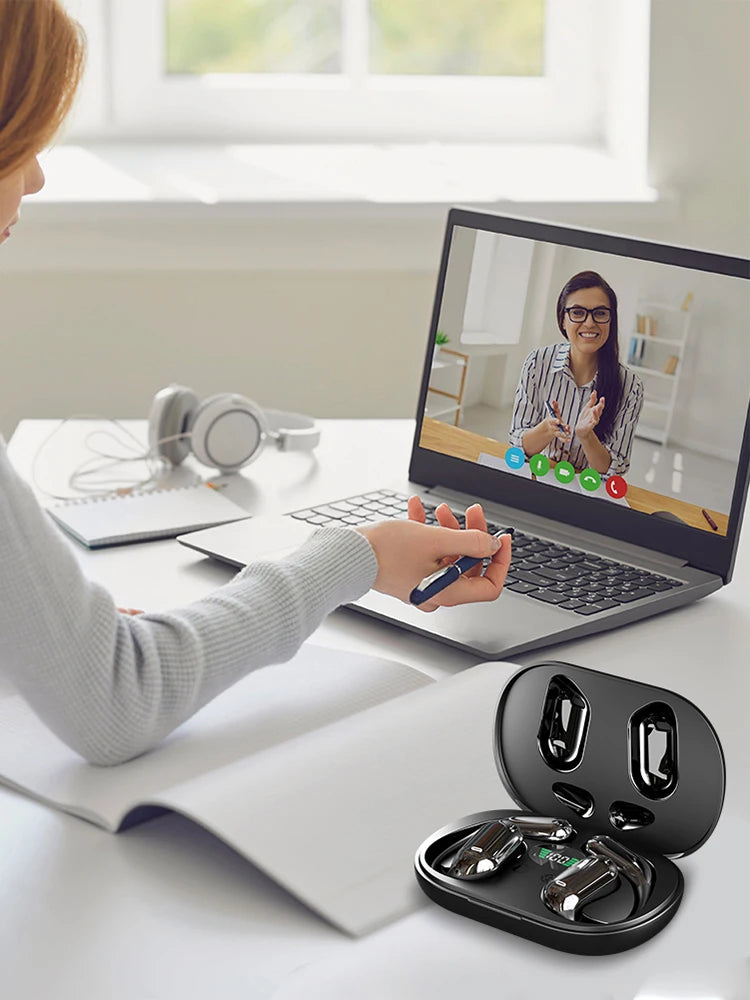 3-in-1 AI Translator Earbuds 144 Languages Noise Cancelling Bluetooth 5.3 Headset Instant Translator Smart Voice Real Time  ﻿