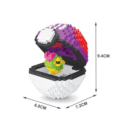 75 Style Building Blocks Assembly Anime Picachu Charizard Doll Blastoise Bulbasaur Gengar Bricks Figures Toy for Kid Gift
