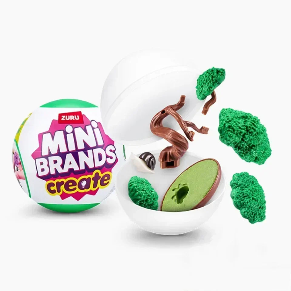 Zuru Surprise Toy My Mini Brands Kawaii Baby Food Figure Miniature Toys Mystery Blind Box Original Collectible Kids Gift Toys