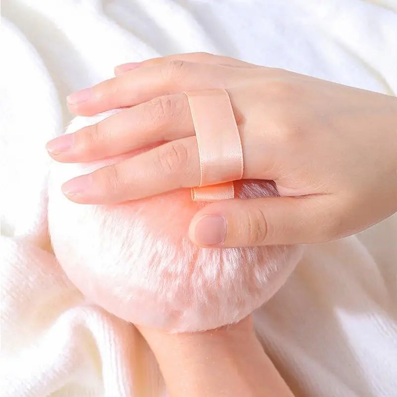 Highlight Ball Fashion Style Wind Puff Setting Powder Ball Clavicle Glitter Face Body All-In Portable Cosmetics