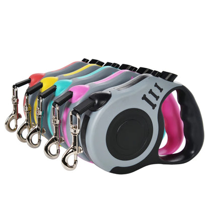 3m 5m Dog Leash For Small Medium Large Dogs Cats Automatic Retractable Strong Nylon Puppy Lead Schnauzer Pet Supplies