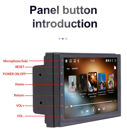7/9/10 inch Universal Android 13 Car Radio 32G/64G Autoradio android 2 Din car radio GPS BT Central Multimedia Smart car systems