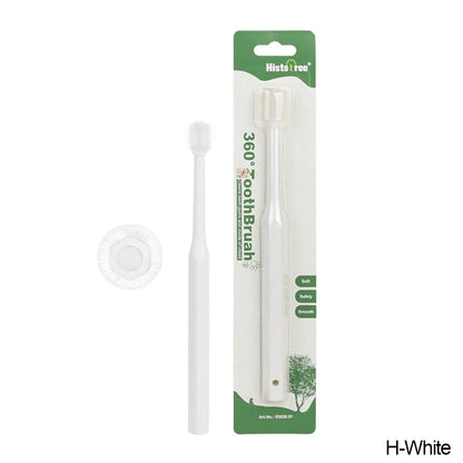 Pet Cat Toothbrush Super Soft Nylon Bristles Tooth Brush 360 Degree Oral Cleaning&Cat Face Blackhead Cleaning Cat Acne Brush