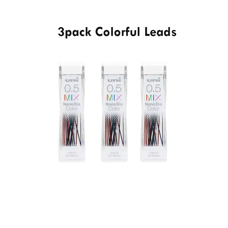 UNI KURUTOGA Mechanical Pencil M5-452 Creative Writing Continuous Sketch 0.5mm Lead Automatic Rotating Mechanical Pencil