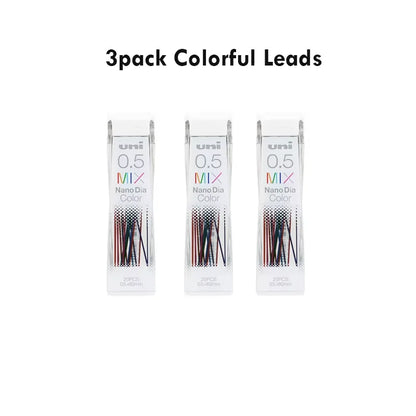 UNI KURUTOGA Mechanical Pencil M5-452 Creative Writing Continuous Sketch 0.5mm Lead Automatic Rotating Mechanical Pencil