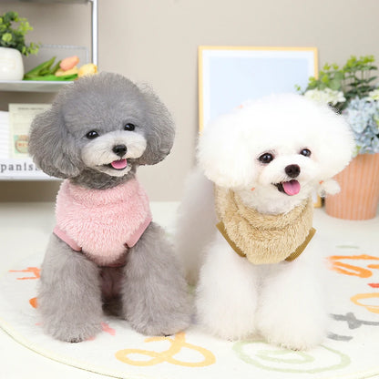 Warm Small Dog Clothes Soft Fleece Cat Dogs Clothing Pet Puppy Winter Vest Costume For Small Medium Dog Cats Chihuahua Yorkie