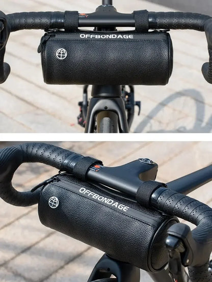 OFFBONDAGE Bicycle Front Tube Bag Large Capacity motorcycle Handlebar Bag Portable Multifunctional Shoulder Bag Bike Waterproof