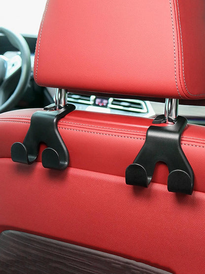 Concealed Creative New Car Seat Back Hook Multi Functional Rear Car Phone Holder Hook Automotive Accessories