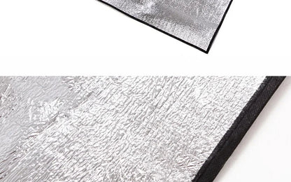 Camping Mat Foam Foil Blanket  Aluminum Insulation Foam Foil Mat Sleeping Pad Thermal Outdoor Tent Footprint Reflecting Heat