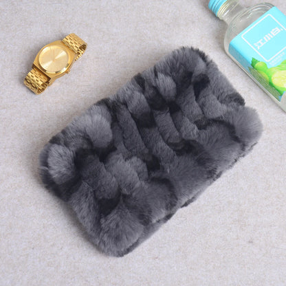 Women Handmade Stretch 100% Real Rabbit Fur Scarf Knit Genuine Rex Rabbit Fur Headbands Girls Natural Rabbit Fur Ring Scarves