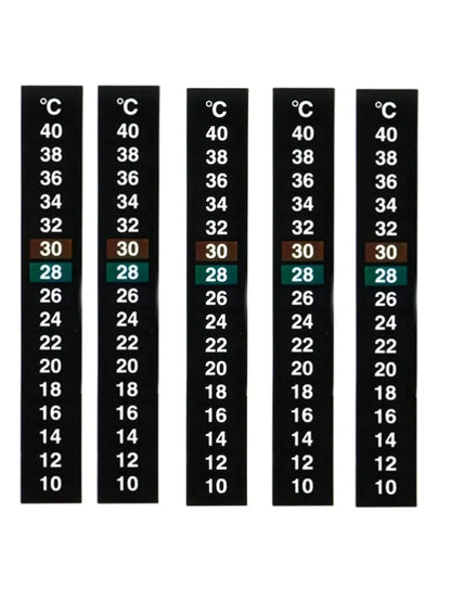 1pc-Accurate and easy to read aquarium thermometer stickers - perfect for monitoring water temperature in fish tanks