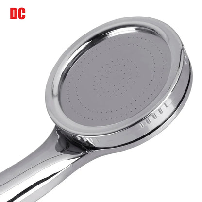 Rainfall Chrome Bath Shower Head 1pc Water Saving Spray Nozzle High Quality Pressurized Nozzle Shower Head High Pressure