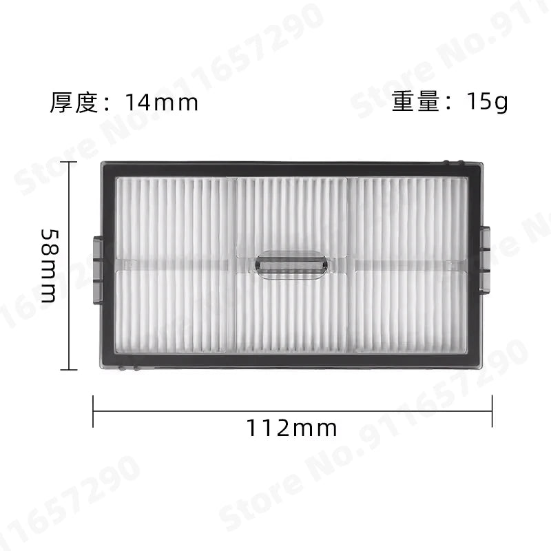 Roborock Saros 10R Spare Parts Main Side Brush Hepa Filter Mop Cloth Dust Bag Accessories Robot Vacuums Kit