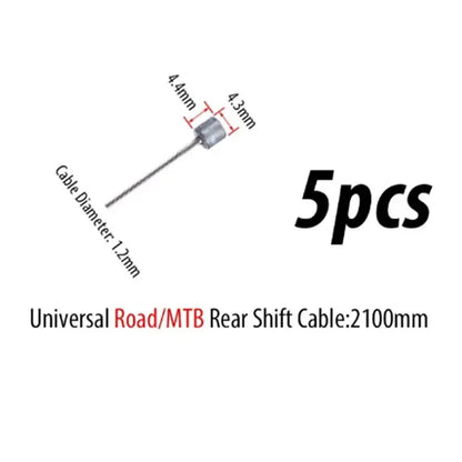 5/10PC Bicycle Brakes Line Road Mountain Bike Brake Cable Universal Bicycle Shift Cable Durable Road MTB Brake Shift Wire