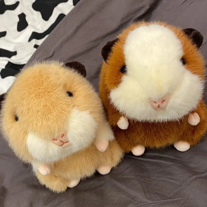 20CM Cute Guinea Pig Plush Toys Soft Stuffed Cartoon Simulation Animal Doll Lifelike Mouse Rats Toy Furry Pillow Kids Xmas Gifts