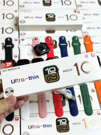 New Watch10 Series GPS Smart Watch Men Always On Display Heart Rate Body Temperature BT Call Women Waterproof Series Smartwatchs