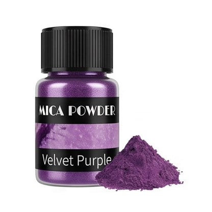 24Colors/Sets mica powder pigments, suitable for DIY resin, plaster, and candle molds; pearlescent resin pigments; jewelry-makin