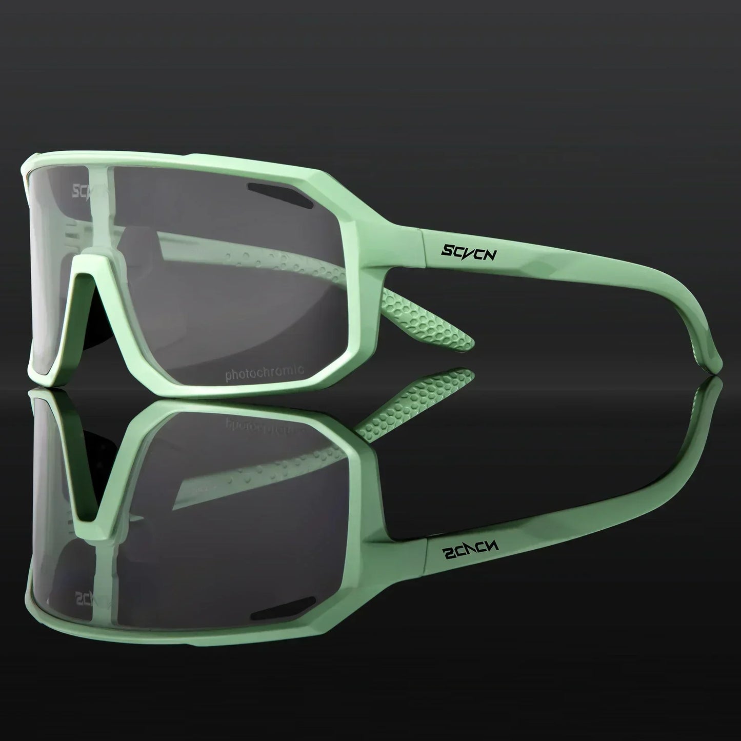 SCVCN New Sports Men UV400 Cycling Glasses Bike Sunglasses Outdoor Eyewear  MTB Bicycle Women Riding Hiking Goggles