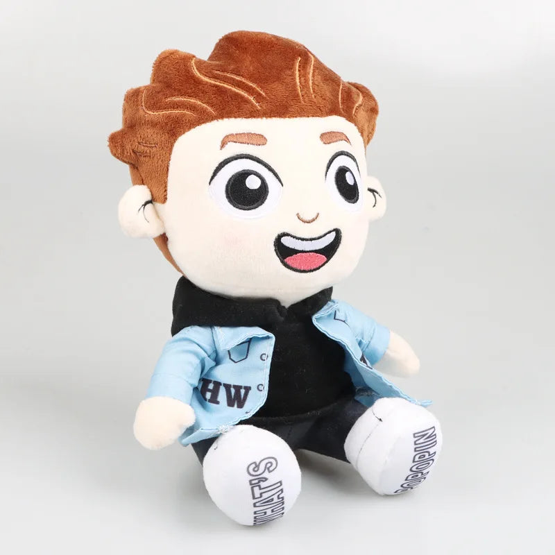 25cm Game Caylus Plush Toy Cartoon Cute Blue Clothes Boy Stuffed Plush Dolls Birthday Gift for Fans!