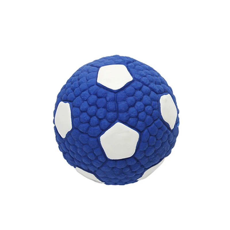 Dog Ball Toy For Small Medium Large Dogs Cat Puppy Squeaky Rugby Volleyball Football Training Toys Chihuahua Pug Pet Supplies