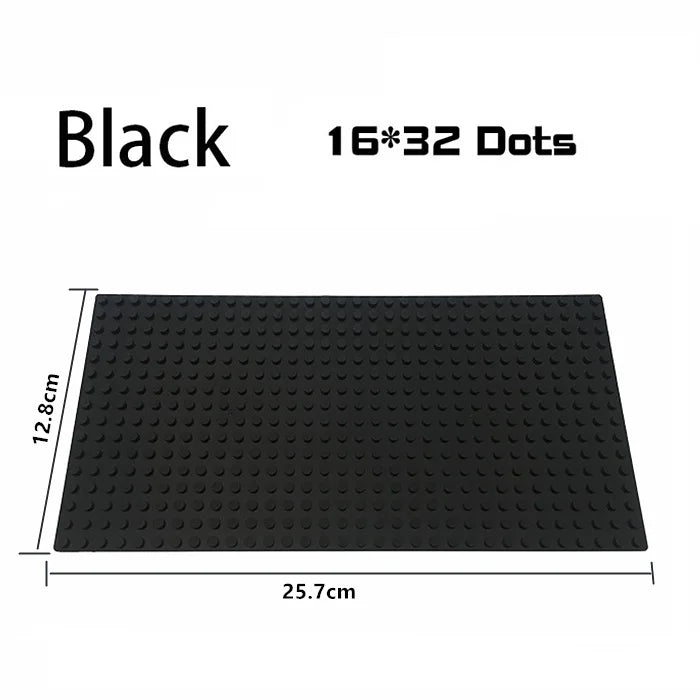 32x32x16x16 Dots Classic Base Plates MOC DIY Plastic Bricks Baseplates City Dimensions Building Blocks Figures Construction Toys