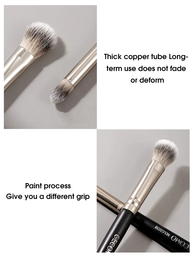 Double-headed painting eyeshadow brush novice makeup brush soft hair does not eat powder natural dizzy dye easy makeup