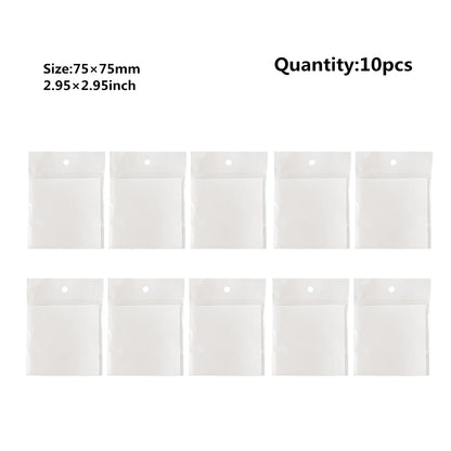50 Sheets Transparent Sticky Note Pads Waterproof Self-Adhesive Memo Notepad School Office Supplies Stationery