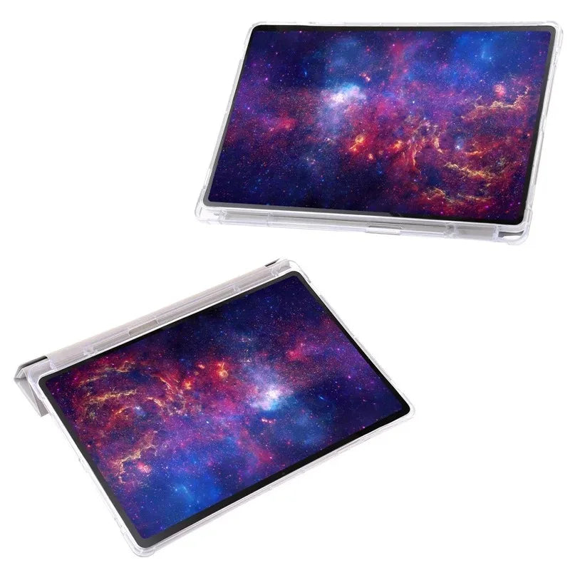 For Samsung Tab S10 Lite S11 S9 S10 FE S7 S8 Plus S9FE S7FE A11 + A9 Plus Lite 8.7 S6 Lite S10FE 13.1 S12+ 12.4Smart Cover Case