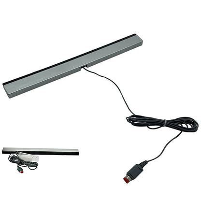 Wired Motion Sensor Receiver with Extension Cord Remote Infrared Ray IR Inductor Bar Wired Remote Sensor Bar for Nintendo Wii