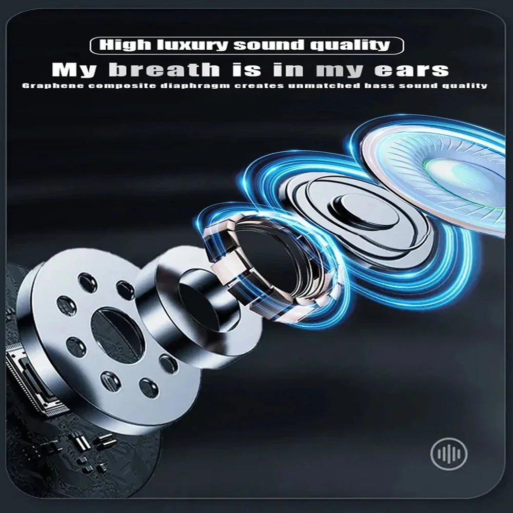 2026 For Lenovo Pro Wireless Bluetooth 5.3 Earphones Gaming Low Latency Dual Mode Music Earbuds Sports In-Ear Headset With Mic