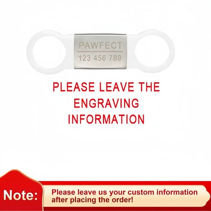 Custom Cat Dog ID Personalized Pet Collar Tag Engraving Charm Name Pendant Bne Necklace Puppy Key Ring Pet Accessories
