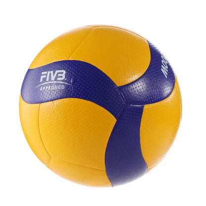 V200W V300W Volleyball Blue Yellow Size 5 High-end PU Hot Glue Volleyball for Teen and Adult
