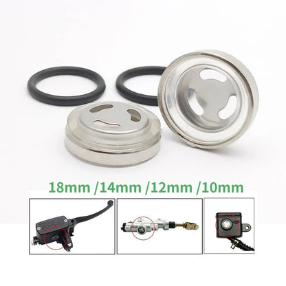 18mm/14mm/12mm/10mm Master Brake Cylinder Reservoir Sight Glass Motorcycle Dirt Bike Gasket