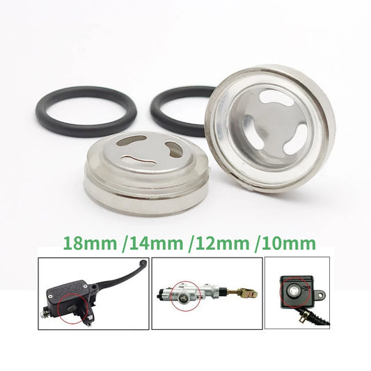 18mm/14mm/12mm/10mm Master Brake Cylinder Reservoir Sight Glass Motorcycle Dirt Bike Gasket
