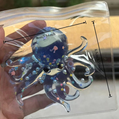Squishy Ocean Octopus Squeeze Fidget Toy Simulation Stress Relief Slow Rebound Toy Can Be Stretched Sensory Decompression Gift