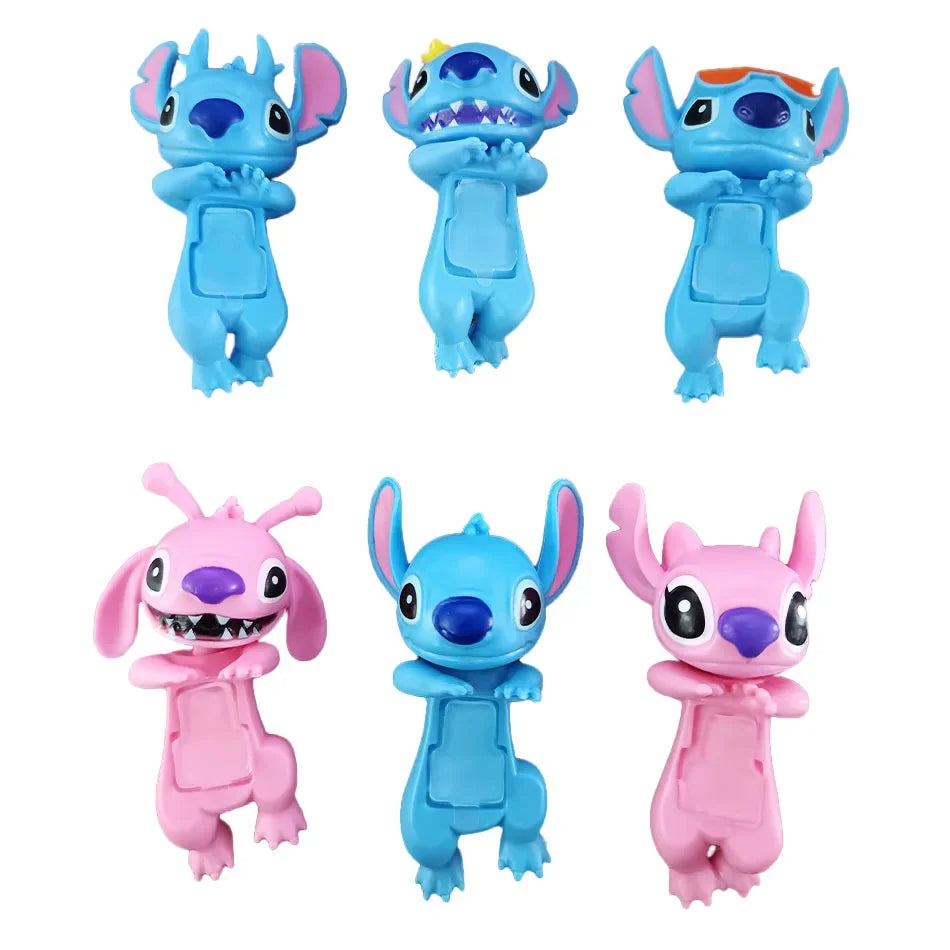 New STITCH Surprise Angel Blind Box Party Angel Mysterious Blind Box Cute Anime Figures Christmas Gifts Model Doll Kids Toys