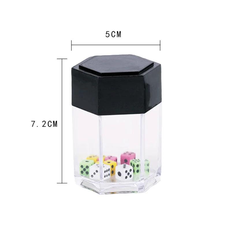 Explosion Dice Classic Crash Dice Easy Magic Tricks For Kids Magic Prop Novelty Funny Toy Close-up Performance Joke Prank Toy