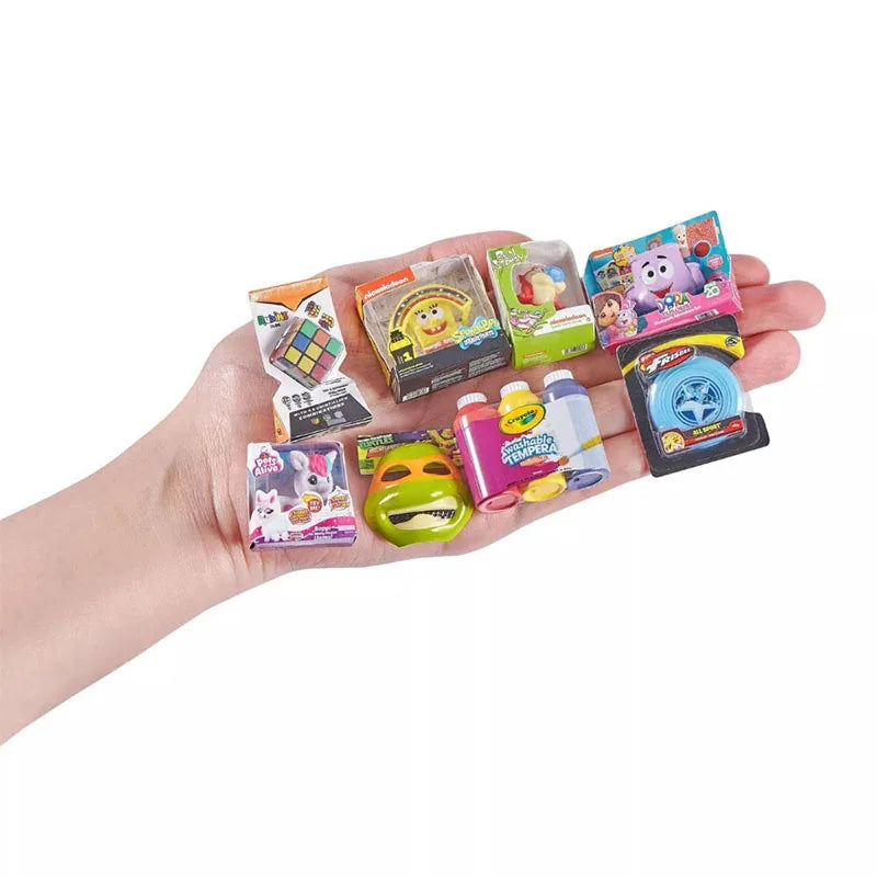 5 Surprise Mini Brands Series 1 by ZURU Mystery Real Miniature Collectible Toy Capsule Anime Figure Toy Birthday Surprise Gift